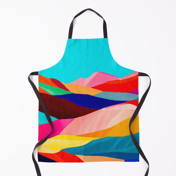 Artikelvorschau, Rainbow Mountains Abstract Landscape entworfen und verkauft von Timegraf.