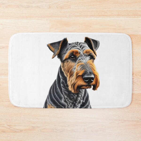 Item preview, Airedale Terrier, charcoal drawing, Ai Generated Art  designed and sold by ACC .