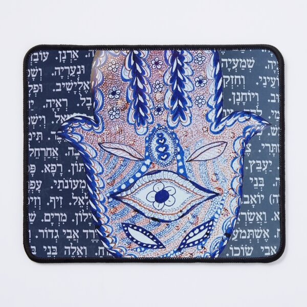 Item preview, Blue Hamsa Hand designed and sold by TonyaZArtist.