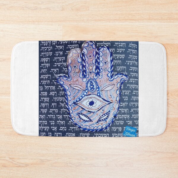 Artikelvorschau, Blaue Hamsa-Hand entworfen und verkauft von TonyaZArtist.