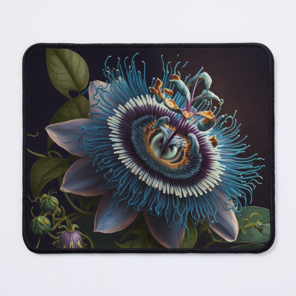 Item preview, Blue Passion Flower  designed and sold by Vanover Designs.