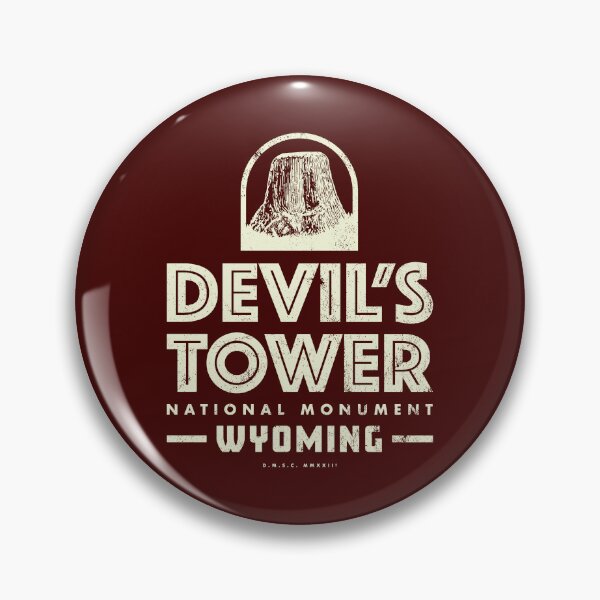 Item preview, Devil's Tower National Monument (Tan) designed and sold by deadmansupplyco.