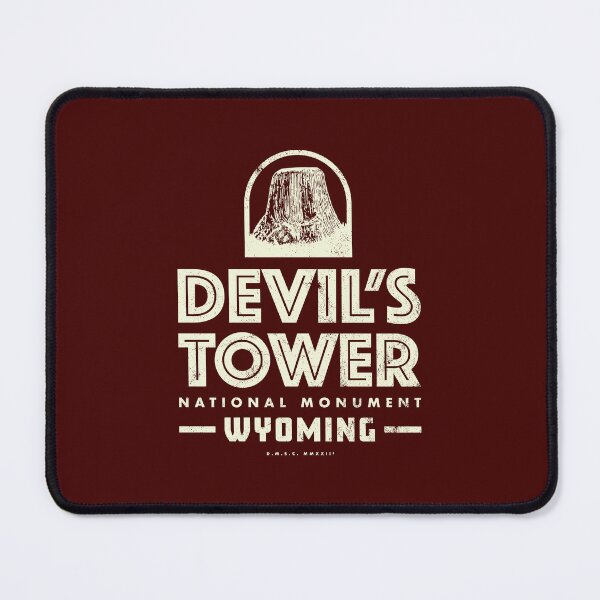 Item preview, Devil's Tower National Monument (Tan) designed and sold by deadmansupplyco.