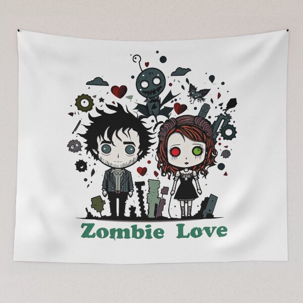 Item preview, Zombie Love Un regalo romántico para el amor nunca muere designed and sold by Delltaman.