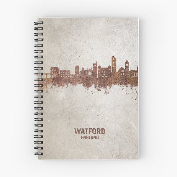 Item preview, Watford England Skyline designed and sold by ArtPrints.