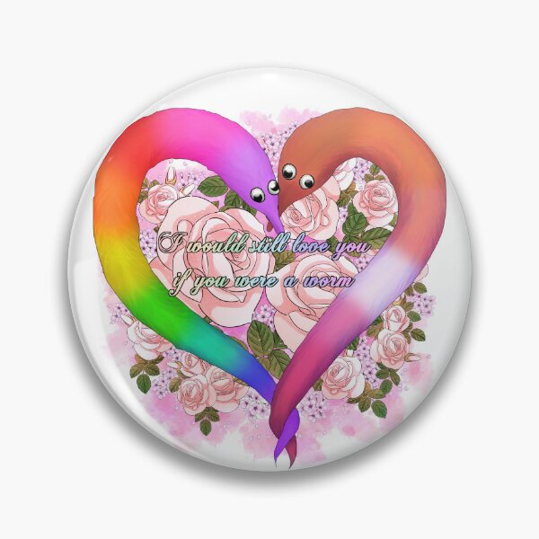 Item preview, I Would Still Love You If You Were A Worm - Pride Ver. 2 (lesbian) designed and sold by StellarDraconic.