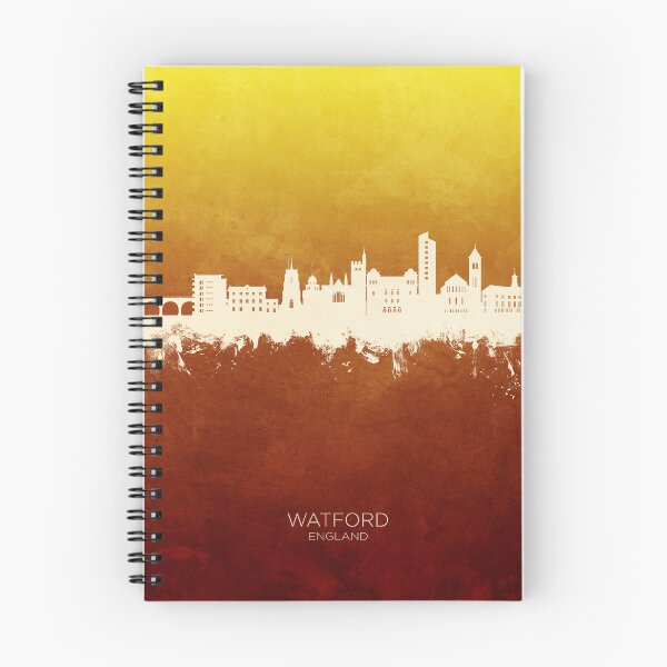 Item preview, Watford England Skyline designed and sold by ArtPrints.