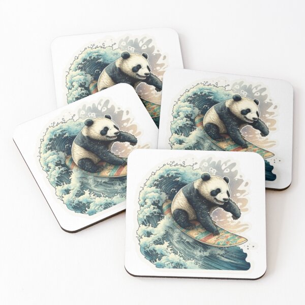 Item preview,  panda surfer designed and sold by Wael0.