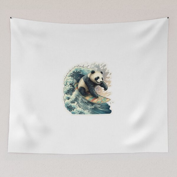 Item preview,  panda surfer designed and sold by Wael0.