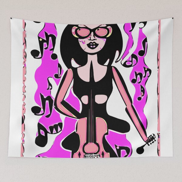 Item preview,  "Electric Violinist" designed and sold by FunnyShopGirl.