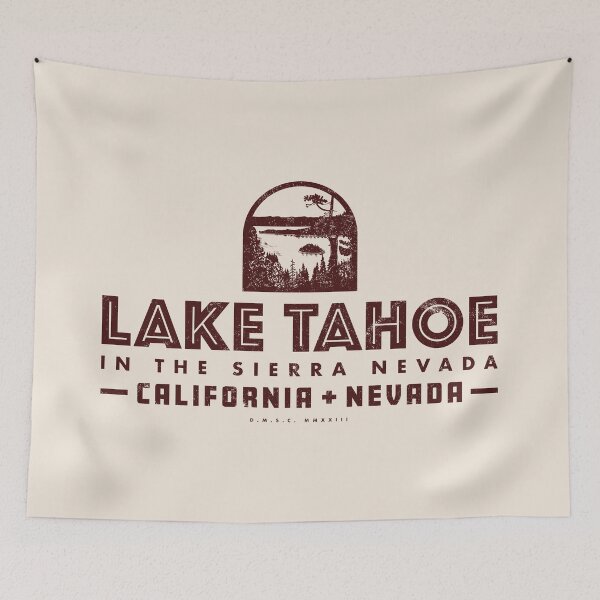 Item preview, Lake Tahoe (Brown) designed and sold by deadmansupplyco.