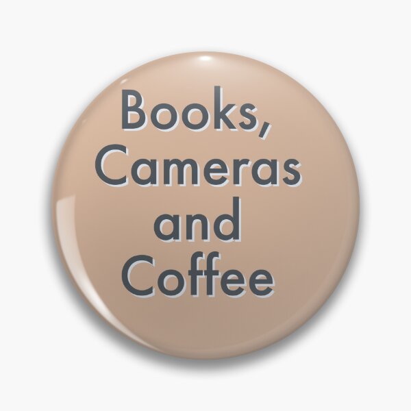 Item preview, Books, Cameras, and Coffee designed and sold by ArtBySymone.