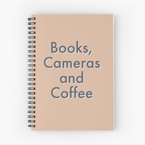 Item preview, Books, Cameras, and Coffee designed and sold by ArtBySymone.