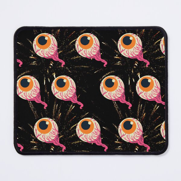 Item preview, Eyeballs Seamless Pattern Weird Seamless Pattern on Black Background Weird Seamless Pattern, Funny Seamless Pattern designed and sold by Apkdesigner.