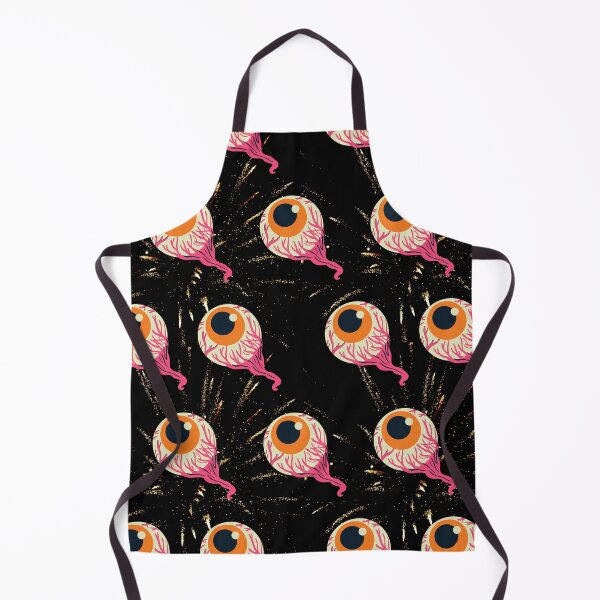 Item preview, Eyeballs Seamless Pattern Weird Seamless Pattern on Black Background Weird Seamless Pattern, Funny Seamless Pattern designed and sold by Apkdesigner.