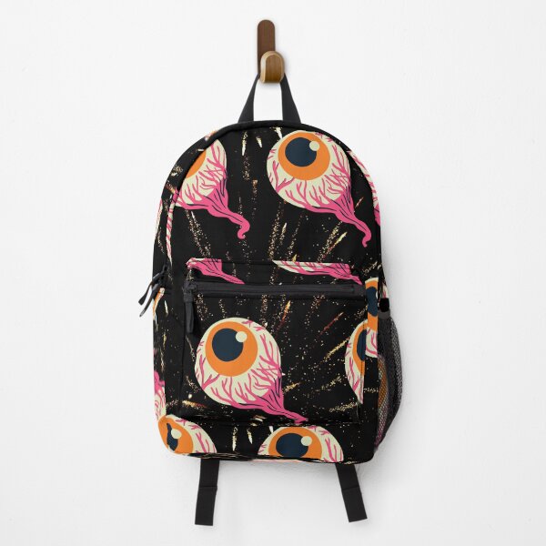 Item preview, Eyeballs Seamless Pattern Weird Seamless Pattern on Black Background Weird Seamless Pattern, Funny Seamless Pattern designed and sold by Apkdesigner.