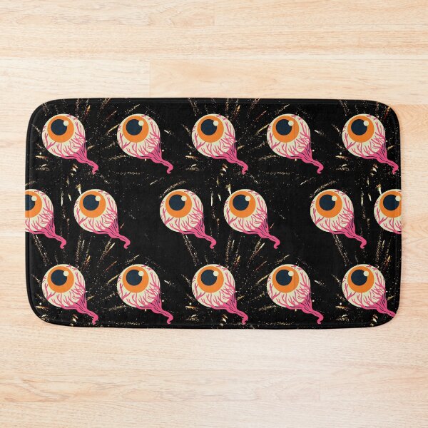 Item preview, Eyeballs Seamless Pattern Weird Seamless Pattern on Black Background Weird Seamless Pattern, Funny Seamless Pattern designed and sold by Apkdesigner.