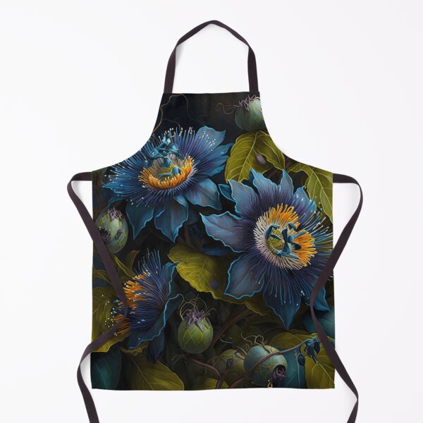 Item preview, Blue Passion Flower  designed and sold by Vanover Designs.