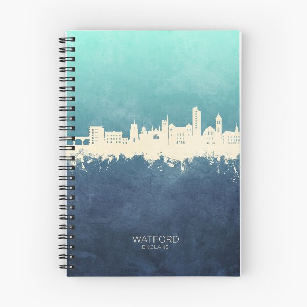 Item preview, Watford England Skyline designed and sold by ArtPrints.
