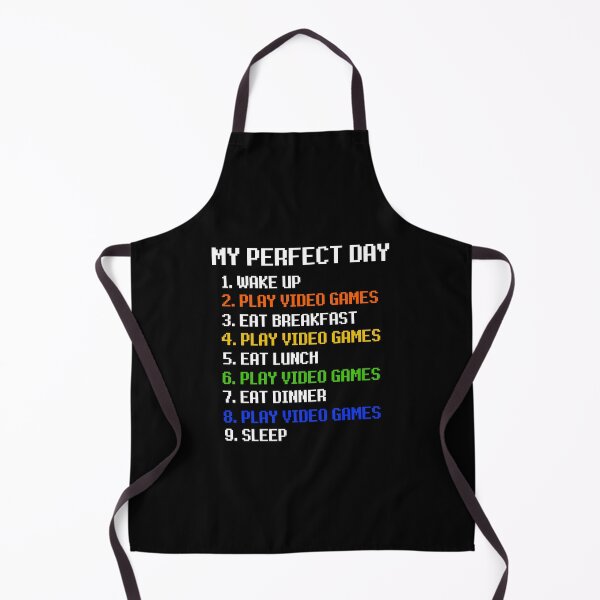Item preview, my perfect day video games funny cool gamer designed and sold by Eriksonshop.