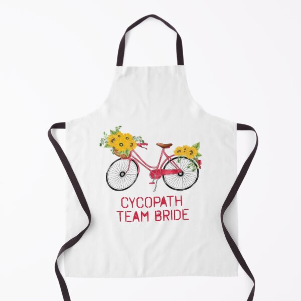 Item preview, Cycopath team bride, female bike, sunflowers designed and sold by EmeraldeaArt.