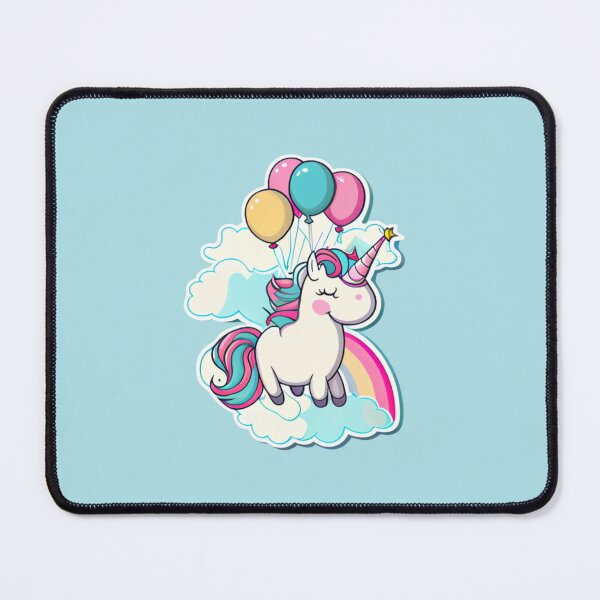 Item preview, Cute Unicorn on Rainbow | Unicorn Is My Spirit Animal | Unicorn for Kids Girls Boys designed and sold by JooArtPrints ★★★★★.
