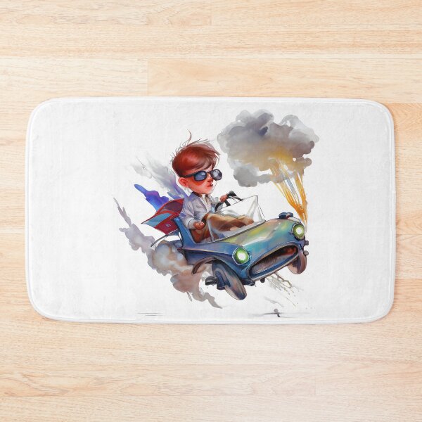 Item preview, "Born to Fly: The Next Generation of Aerial Innovators" Flying Car Cute Cartoons Gift watercolor style designed and sold by The Commitment.