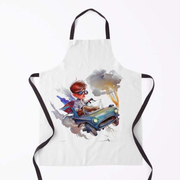 Item preview, "Born to Fly: The Next Generation of Aerial Innovators" Flying Car Cute Cartoons Gift watercolor style designed and sold by The Commitment.