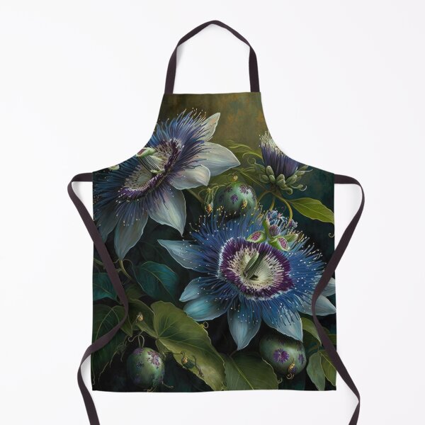 Item preview, Blue Passion Flower  designed and sold by Vanover Designs.
