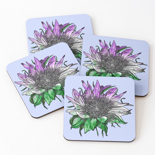 Item preview, Genderqueer Sunflower designed and sold by Art by Veya.