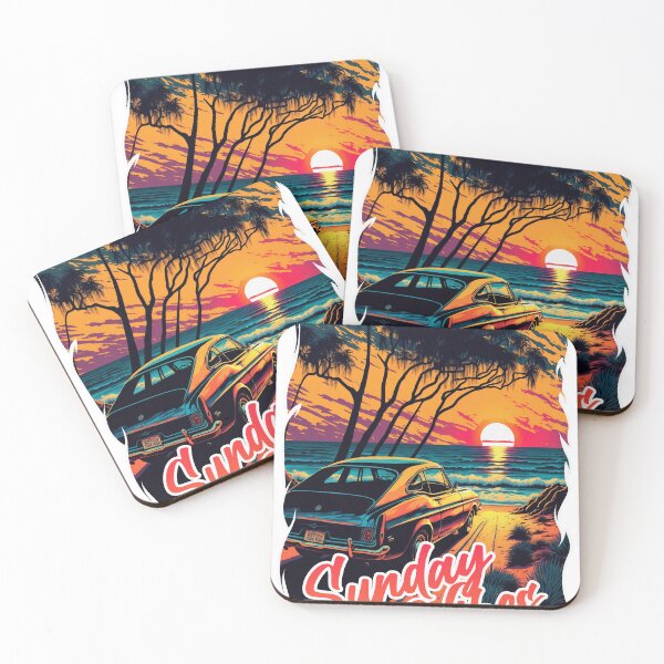 Item preview, Sunday vibes | Vacation | Sunset | Drive | Highway designed and sold by Print Empire.