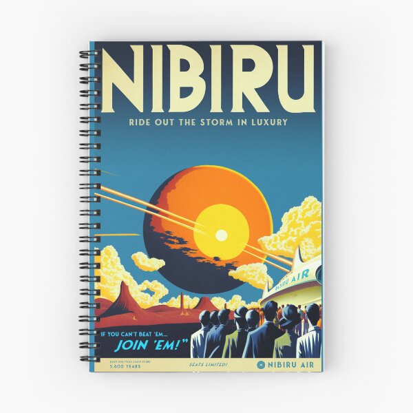 Item preview, Nibiru - Vintage Travel Poster designed and sold by Boundliss.