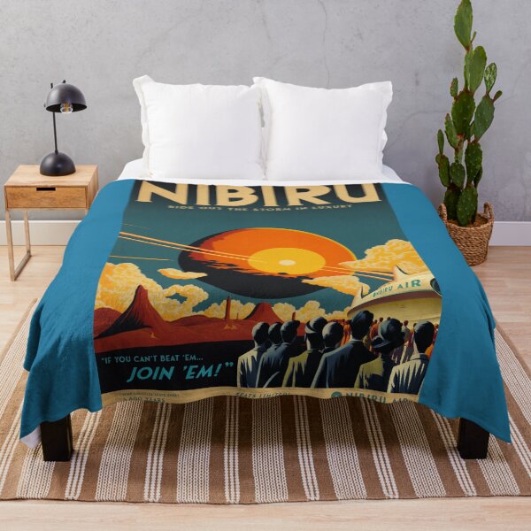 Item preview, Nibiru - Vintage Travel Poster designed and sold by Boundliss.