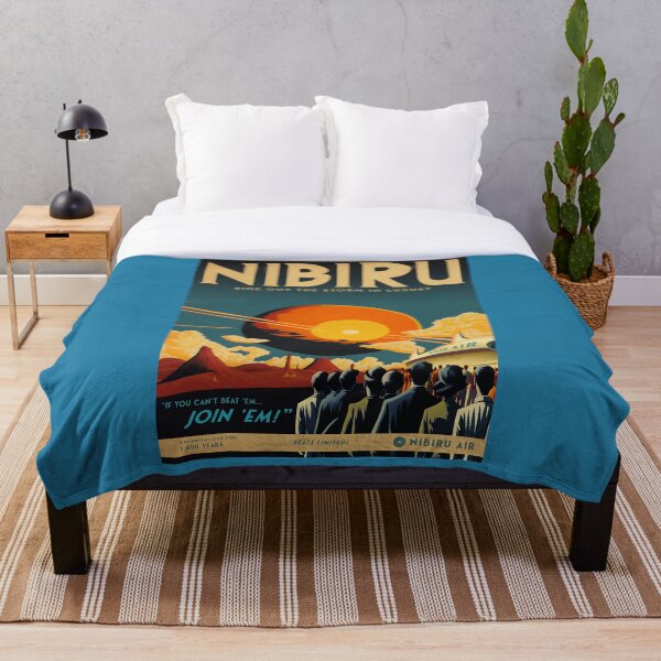 Item preview, Nibiru - Vintage Travel Poster designed and sold by Boundliss.
