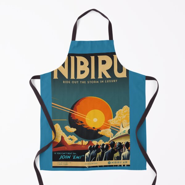 Item preview, Nibiru - Vintage Travel Poster designed and sold by Boundliss.