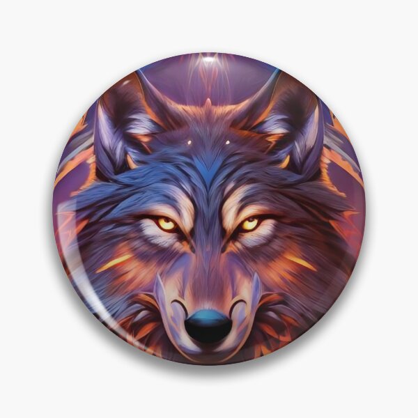 Item preview, Hell Hound Feral Alpha Timber Wolf Artistic Wolf Art designed and sold by Cawaiico.