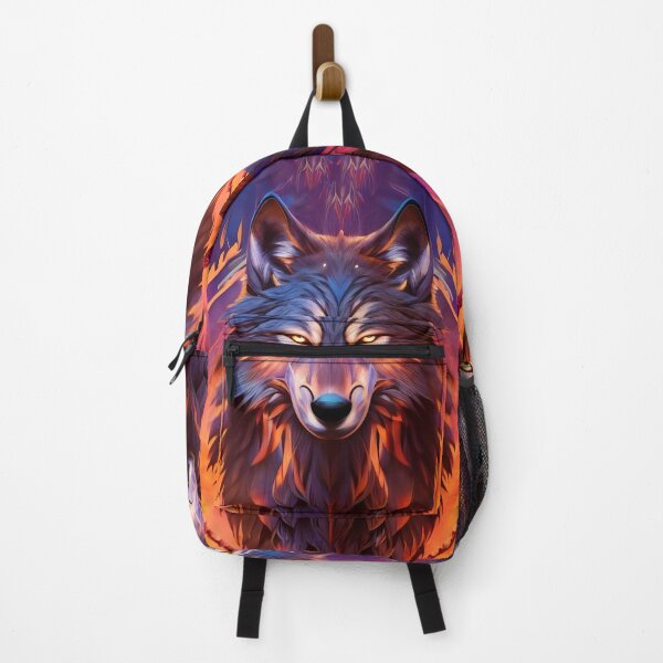 Item preview, Hell Hound Feral Alpha Timber Wolf Artistic Wolf Art designed and sold by Cawaiico.