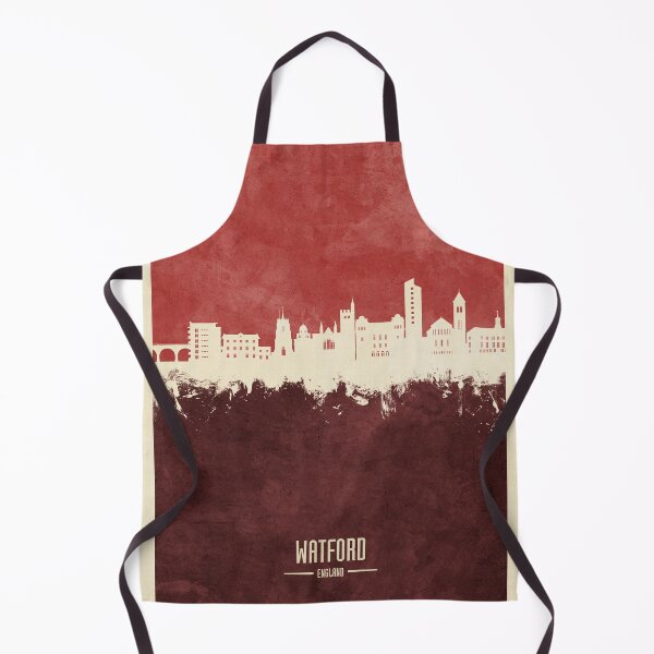Item preview, Watford England Skyline designed and sold by ArtPrints.