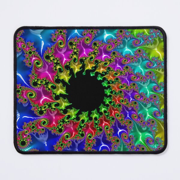 Item preview, Colorful fractal abstract designed and sold by Photopat.