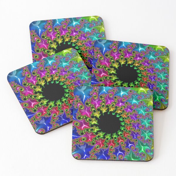 Item preview, Colorful fractal abstract  designed and sold by Photopat.
