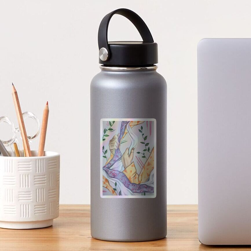 Aperçu de l'œuvre Sticker holographique créée et vendue par mallorybernard.