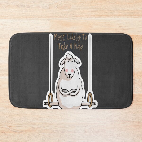 Item preview, SHEEP MOST LIKELY TAKING A NAP designed and sold by bestoftrendy.