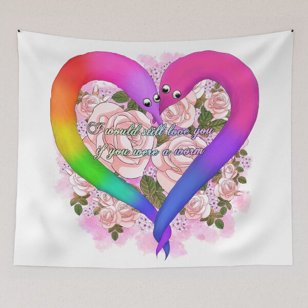 Item preview, I Would Still Love You If You Were A Worm - Pride Ver. 2 (bisexual) designed and sold by StellarDraconic.
