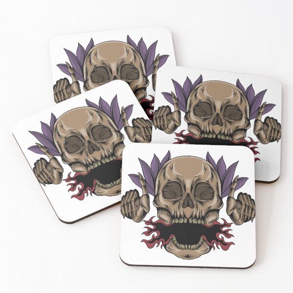 Item preview, Skull brown designed and sold by 995dsgn.