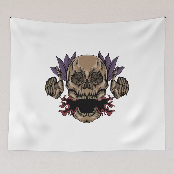 Item preview, Skull brown designed and sold by 995dsgn.
