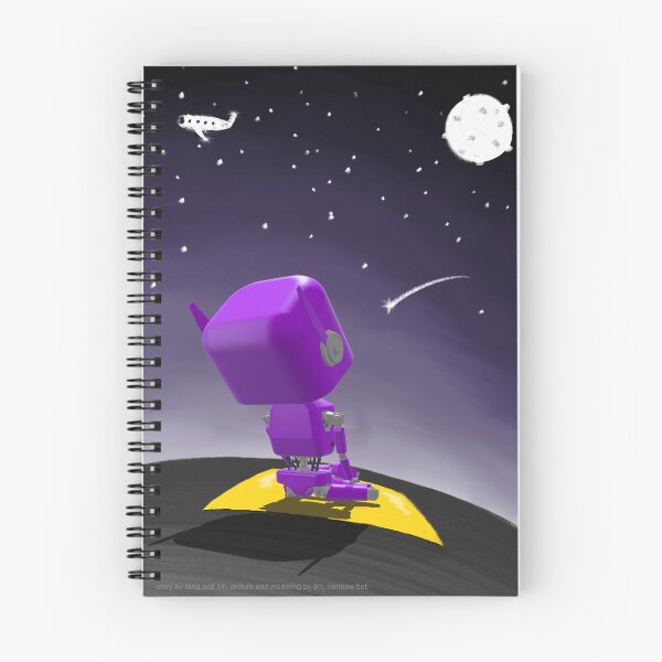 Item preview, Image of V-Bi watching night sky designed and sold by RAINBOWBOT.