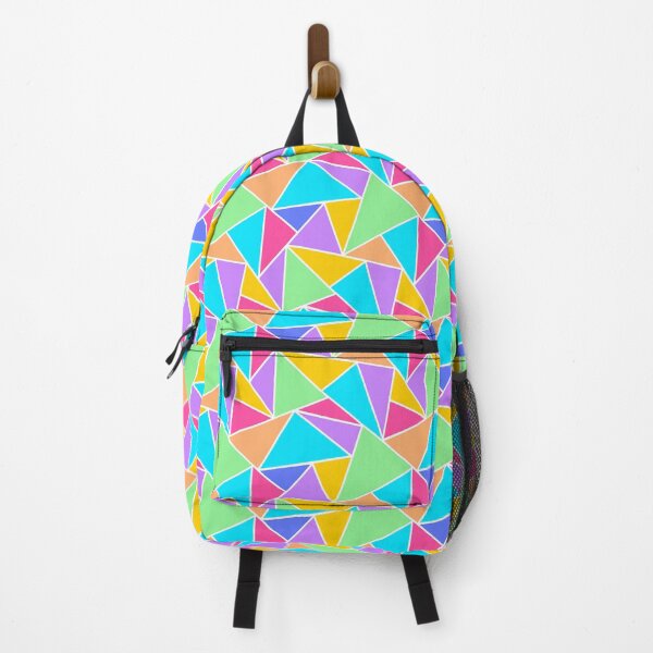 Item preview, Seamless Abstract triangle colourful pattern designed and sold by Charmy Design.