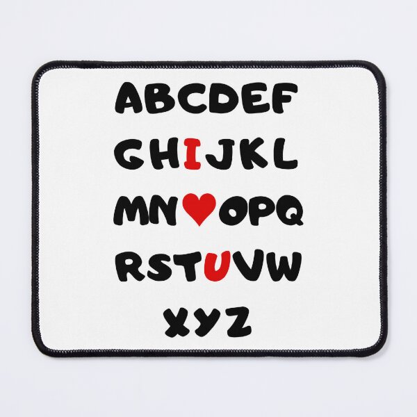 Item preview, Alphabet ABC I Love You. Love Letters designed and sold by Rebel-Design.