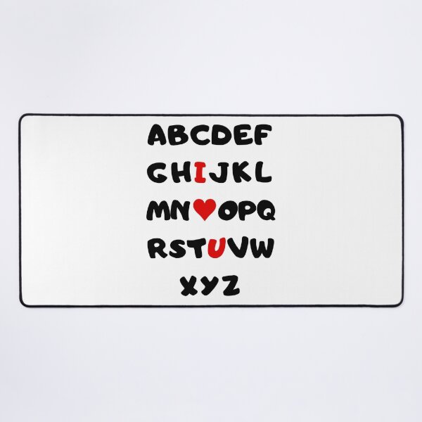 Item preview, Alphabet ABC I Love You. Love Letters designed and sold by Rebel-Design.