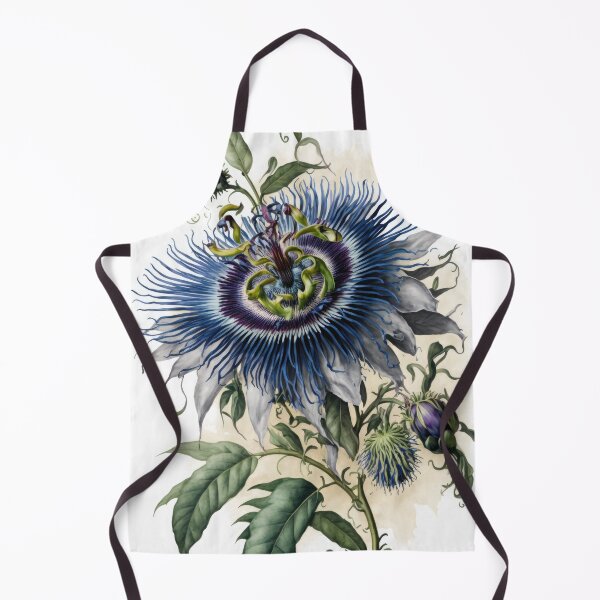 Item preview, Blue Passion Flower  designed and sold by Vanover Designs.
